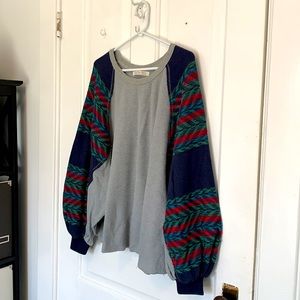 Free People oversized waffle knit FLAW